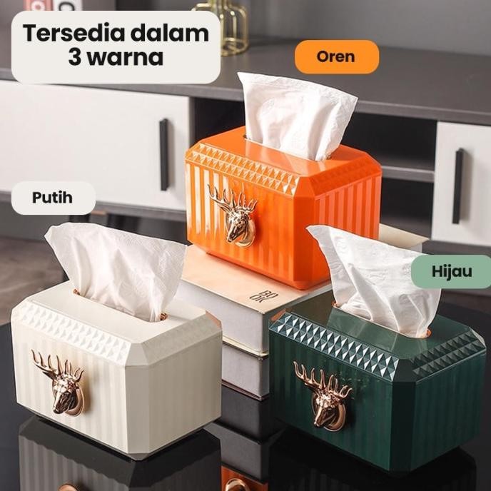 Tissue Box Nordic Tempat Tissue Box Tissue Multifungsi Aesthetic