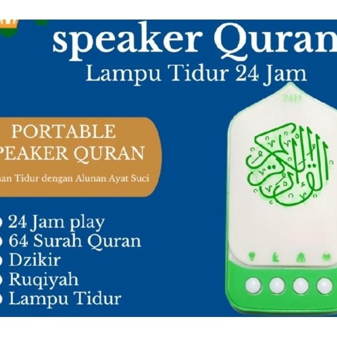 Peaer Murottal Alquran Lampu Tidur 24 Jam Ruqyah Pelindung Rumah Dari Yaitan Mulim