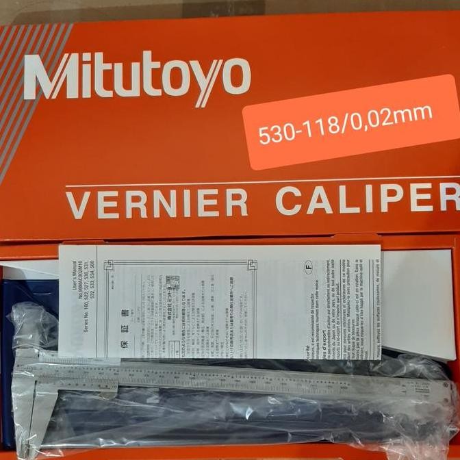 

Produk Baru!! Sigmat/Jangka Sorong Mitutoyo 8" 530-118