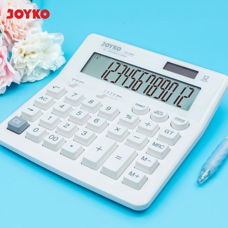 

Wdr-75 Kalkulator Check & Correct Joyko Cc-30W - Calculator Desktop Cc30W It Keyboard Hemat