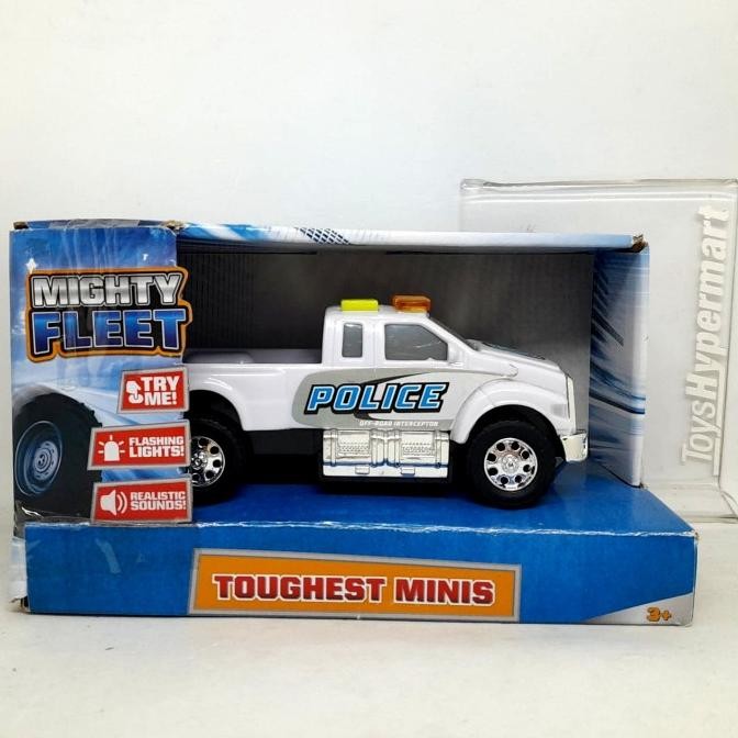 ORI Mighty Fleet Rescue Sheriff Police Pickup Truck Funrise Toys Toughest Minis