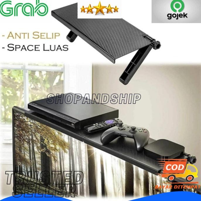 BRACKET RAK GANTUNG SET TOP BOX TV