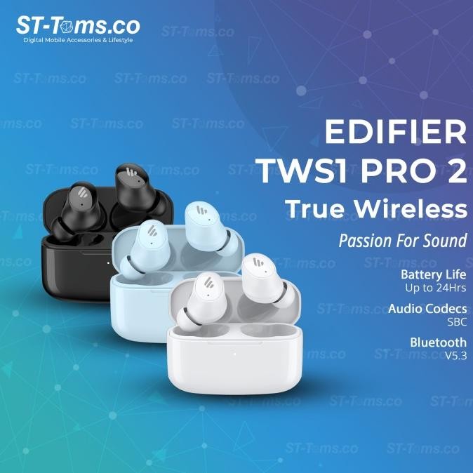 Original Edifier TWS1 Pro 2 TWS1 Pro2 True Wireless with Multiple ANC Mode TWS
