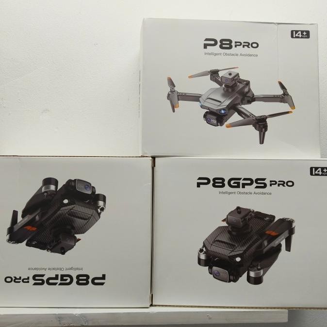 Drone P8 Pro GPS Dual Camera Obstacle Avoidance