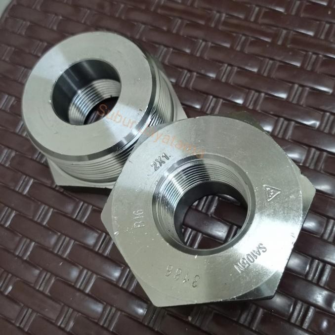 Vring / Bushing / Vlok Ring Besi A105 3000 Psi NPT 2 x 1 " inchi