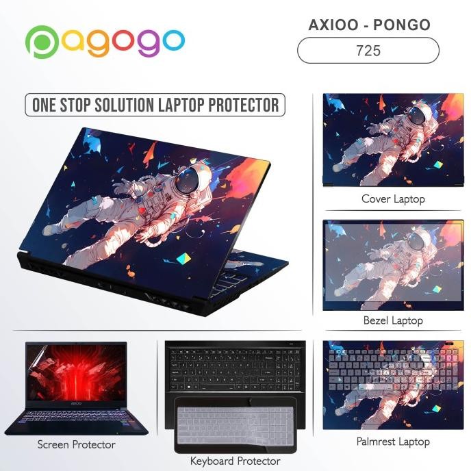 screen guard keyboard protector garskin laptop axioo pongo 725 bening