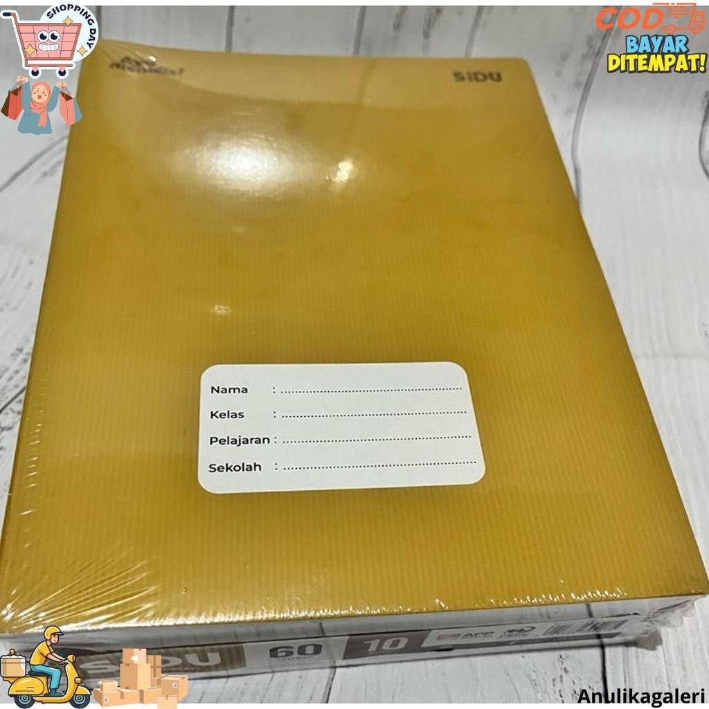 

Buku Tulis Sidu/Sinar Dunia Da40 Craft D Gratis Ongkir