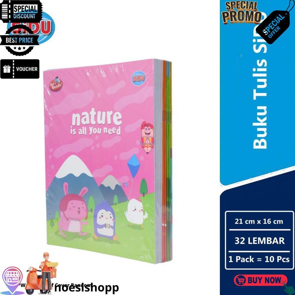 

(Fs) Tbmo Buku Tulis Sidu Eb 38 Lbr / Buku Tulis Sinar Dunia 38 Lembar 1 Pack Isi 10Pcs D Best Seller