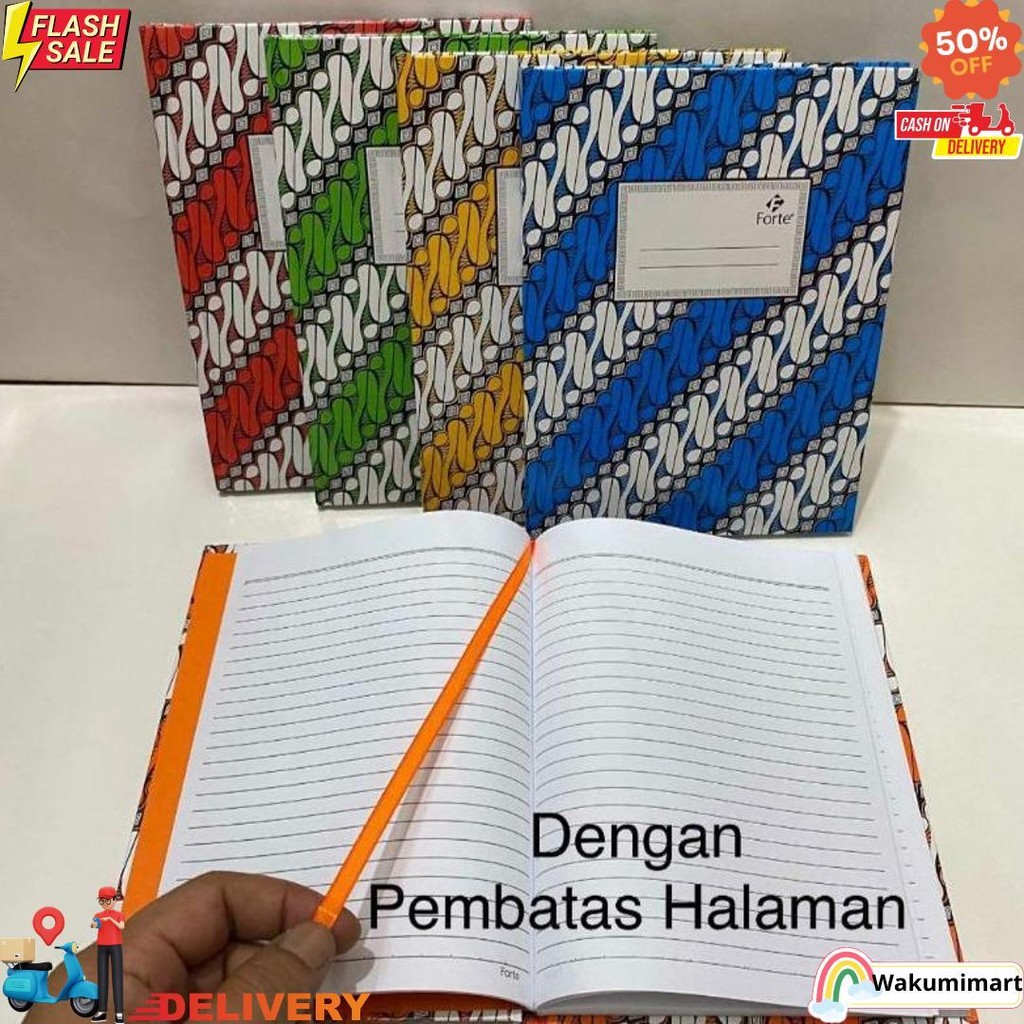 

1 Pak Buku Hard Cover Quarto Paperline 100 Lembar(Isi 5 Buku) D Termurah