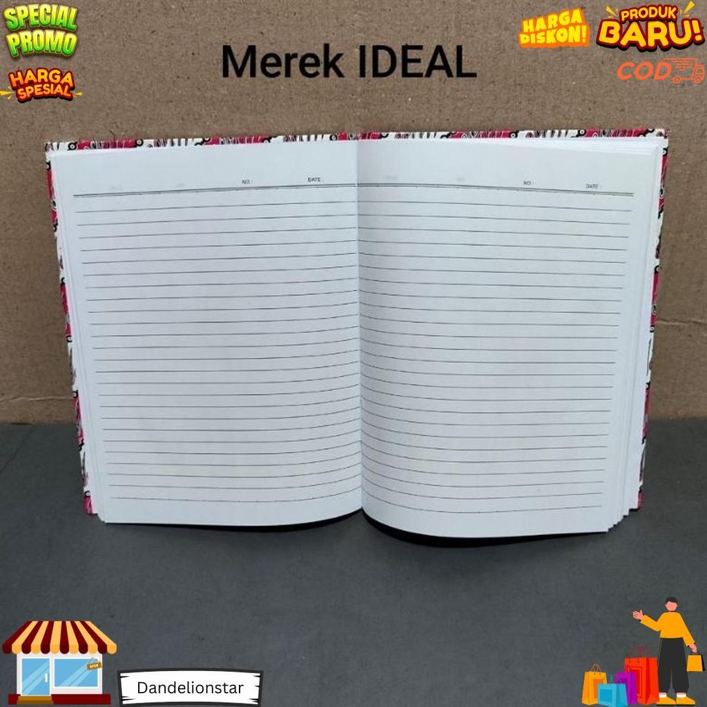 

1 Pak Buku Tulis Kwarto 100 Lembar & 80 Lembar Isi 5 Pcs D Terlaris