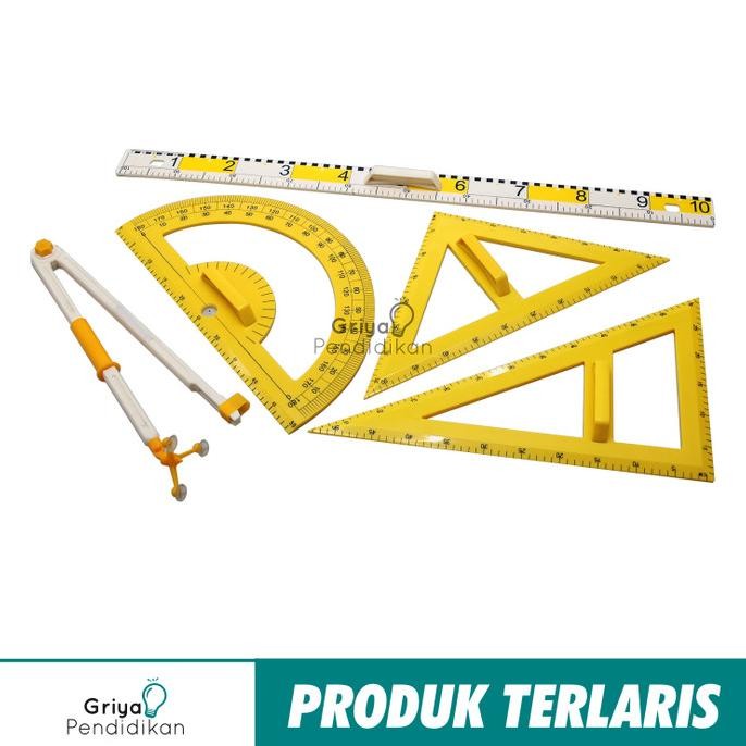 

Produk Baru!! Set Penggaris, Busur, Jangka Besar Untuk Guru
