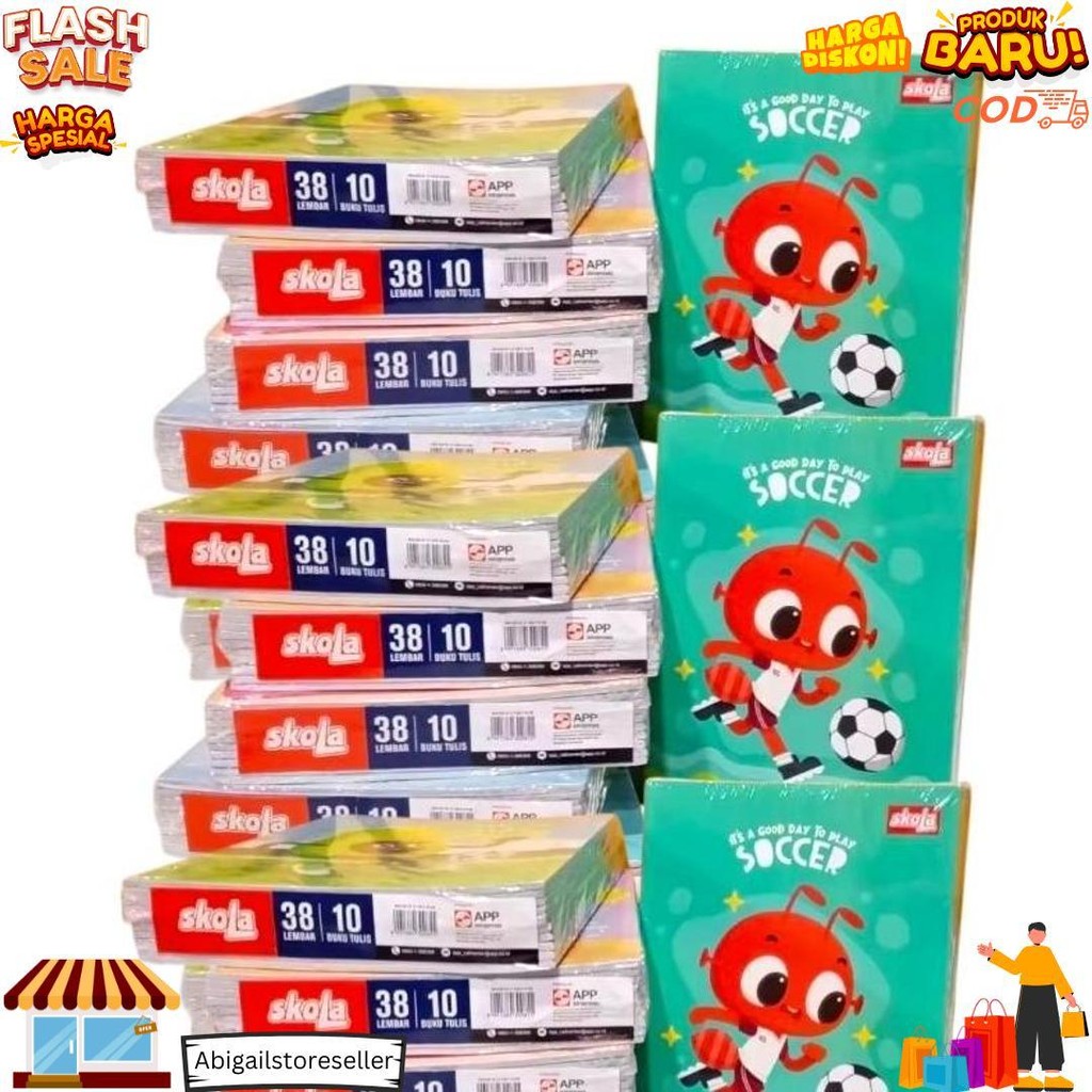 

Promo! Buku Tulis Skola By Sidu 38 Lembar D Terlaris