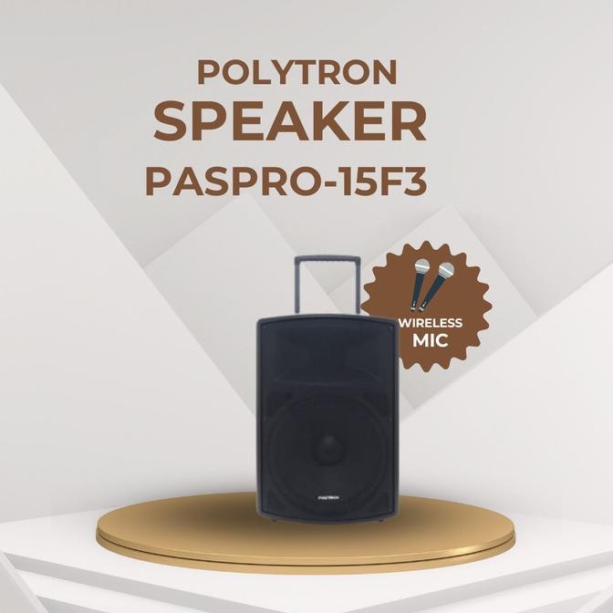 Promo Polytron Speaker Paspro 15F3  Paspro-15F3