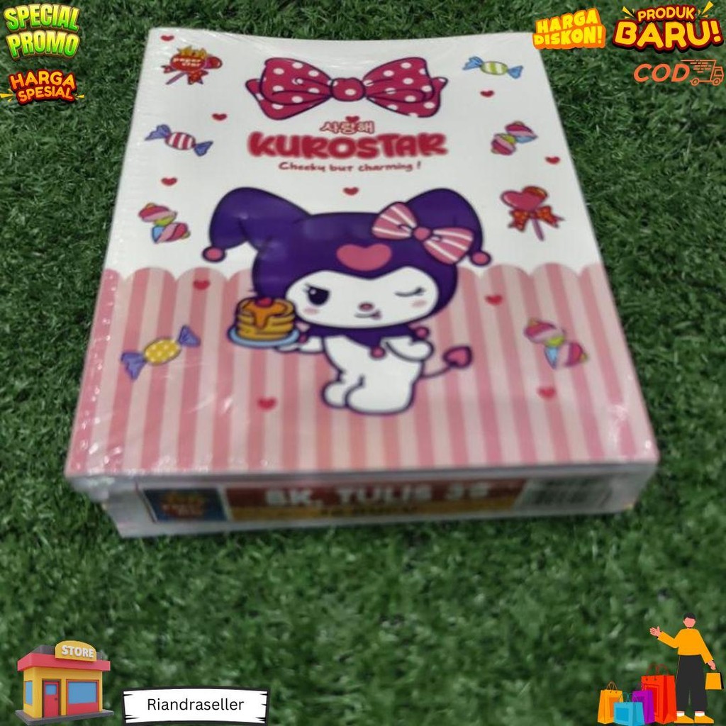 

Buku Tulis Kuromi / Labulabu Isi 38 Lembar D Sale