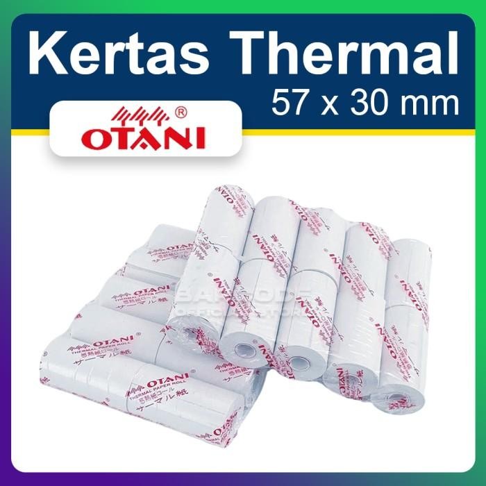 

Dus Kertas Struk Thermal Otani 57X31 57X30 Termal Coreless Tanpa Core Original Dan Terpercaya