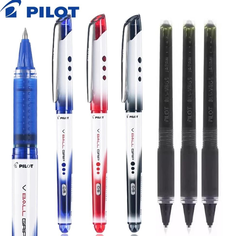 

Japan Pilot Ballpoint Pen Set Bln-Vbg5 All-In-One Large Capacity Capping Gel Pen 0.5Mm Bullet School Office Stationery Cute Pen