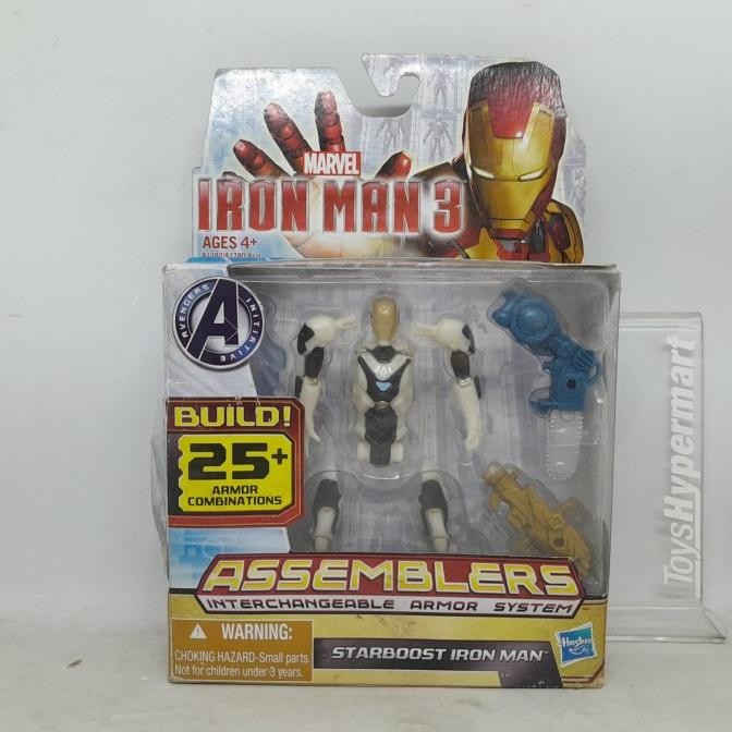 ORIGINAL Star boost Iron Man Assemblers 3.75 Inch HASBRO Ironman