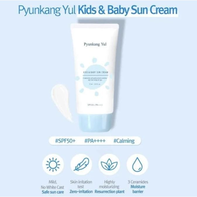 PYUNKANG YUL Kids & Baby Sun Cream 75g / Sun Stick SPF50+ PA++++ 15g