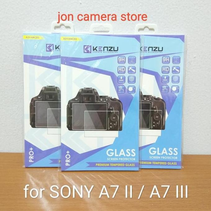 tempered glass 9h pro+ for sony a7 II/a7mark2/a7 mark 2/a7 mark II
