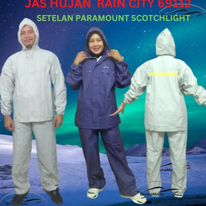 JAS HUJAN MANTEL SETELAN PRIA WANITA PARAMOUNT SCOTCH LIGHT MURAH Stok Terbatas