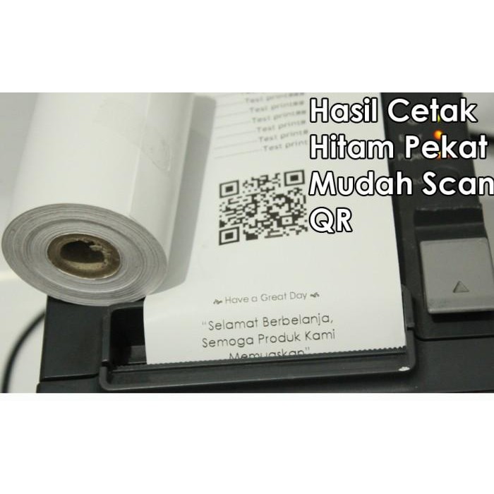 

Termal Struk Kasir 58X48 Kertas Roll Thermal Untuk Cash Register Original Dan Terpercaya