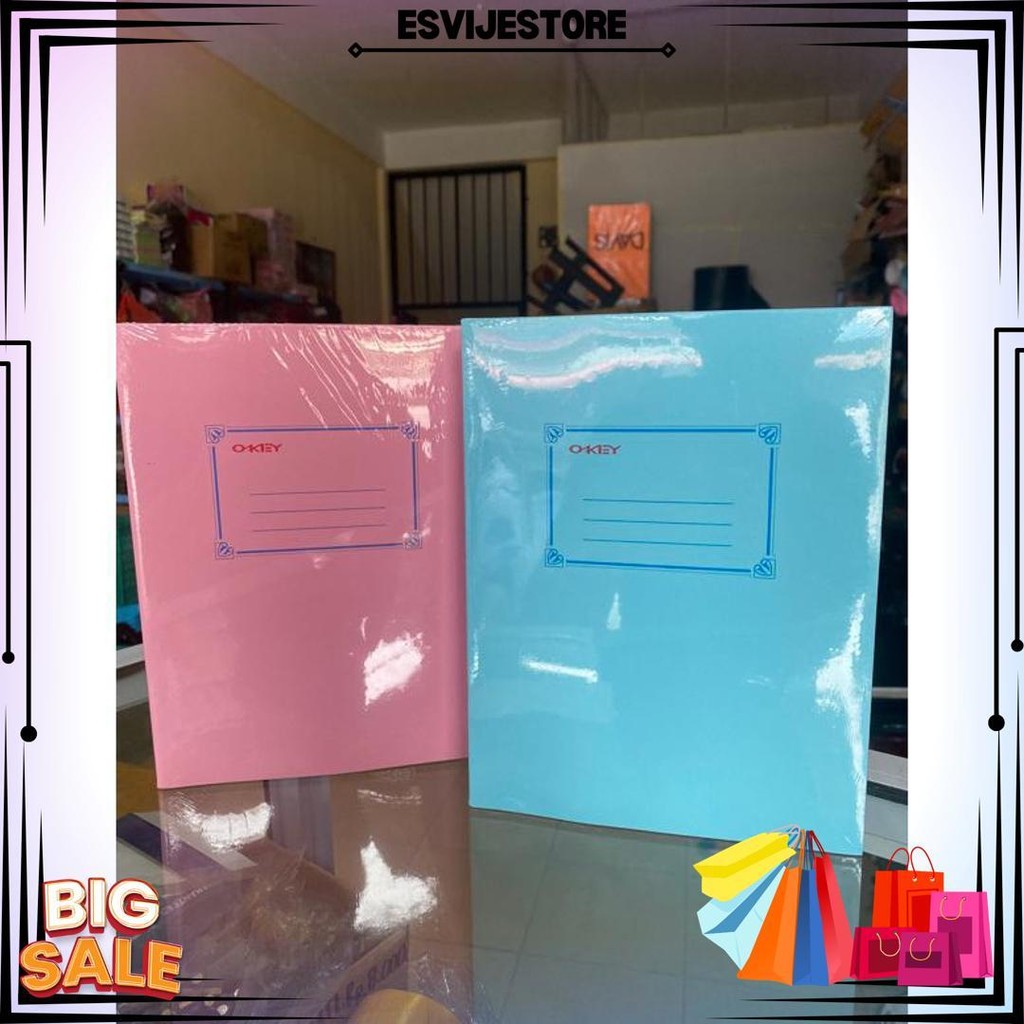 

Buku Tulis Okey 38 - Cover Polos (10Buku/Pack) D Gratis Ongkir