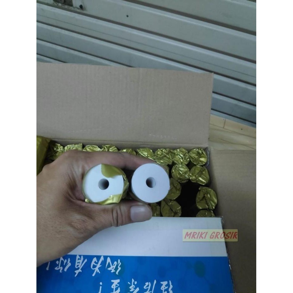 

Pesanan Khusus Reseller Thermal Paper / Kertas Termal 58X30 / 57X30 Original Dan Terpercaya