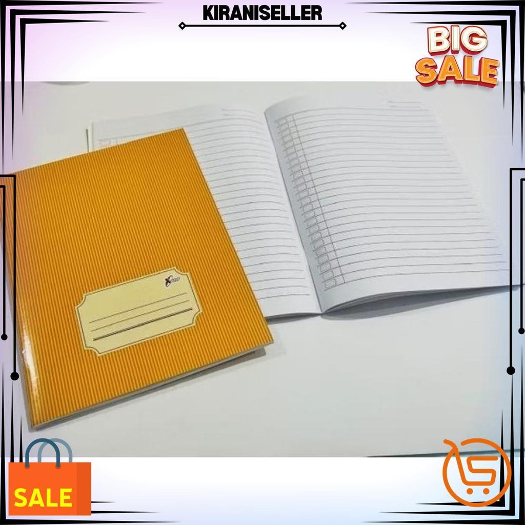 

Buku Tulis Kwarto Xpulp 40 Lembar/10 Buku D Sale