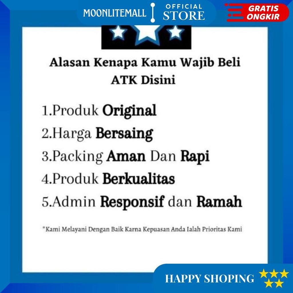 

Buku Tulis Sinar Dunia 38 Lembar ( 1Pak/10Buku ) D Gratis Ongkir