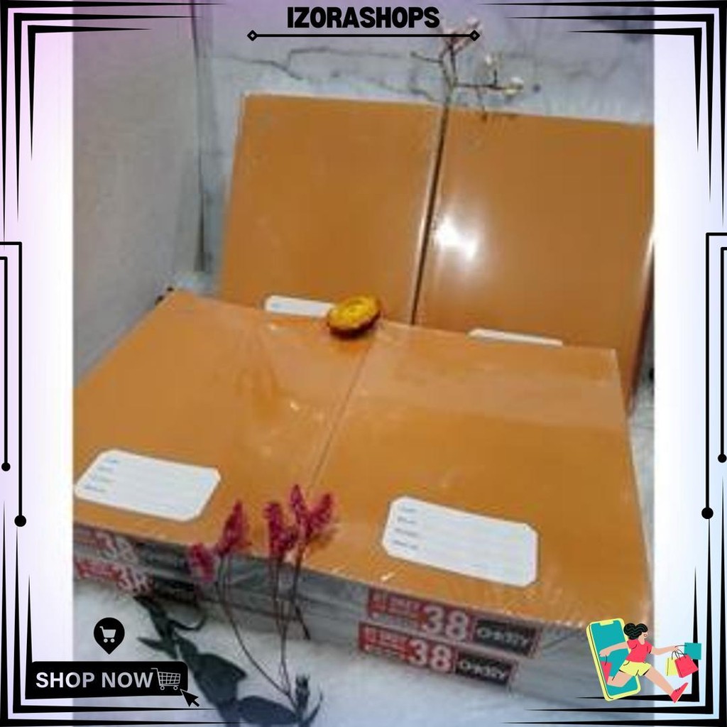 

(10Pack) Buku Tulis 38 Lembar Sampul Coklat Premium-Buku Tulis 38 Halaman D Gratis Ongkir