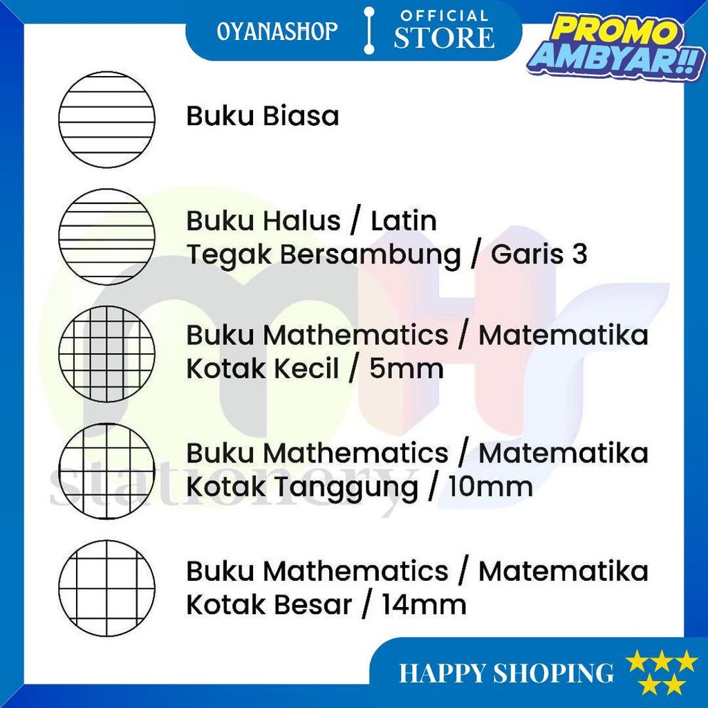 

Buku Tulis 32 38 58 Lembar Sidu Skola Vision Setrimin Halus Alfabet Latin Kotak 1 Pak 10 Buku D Gratis Ongkir