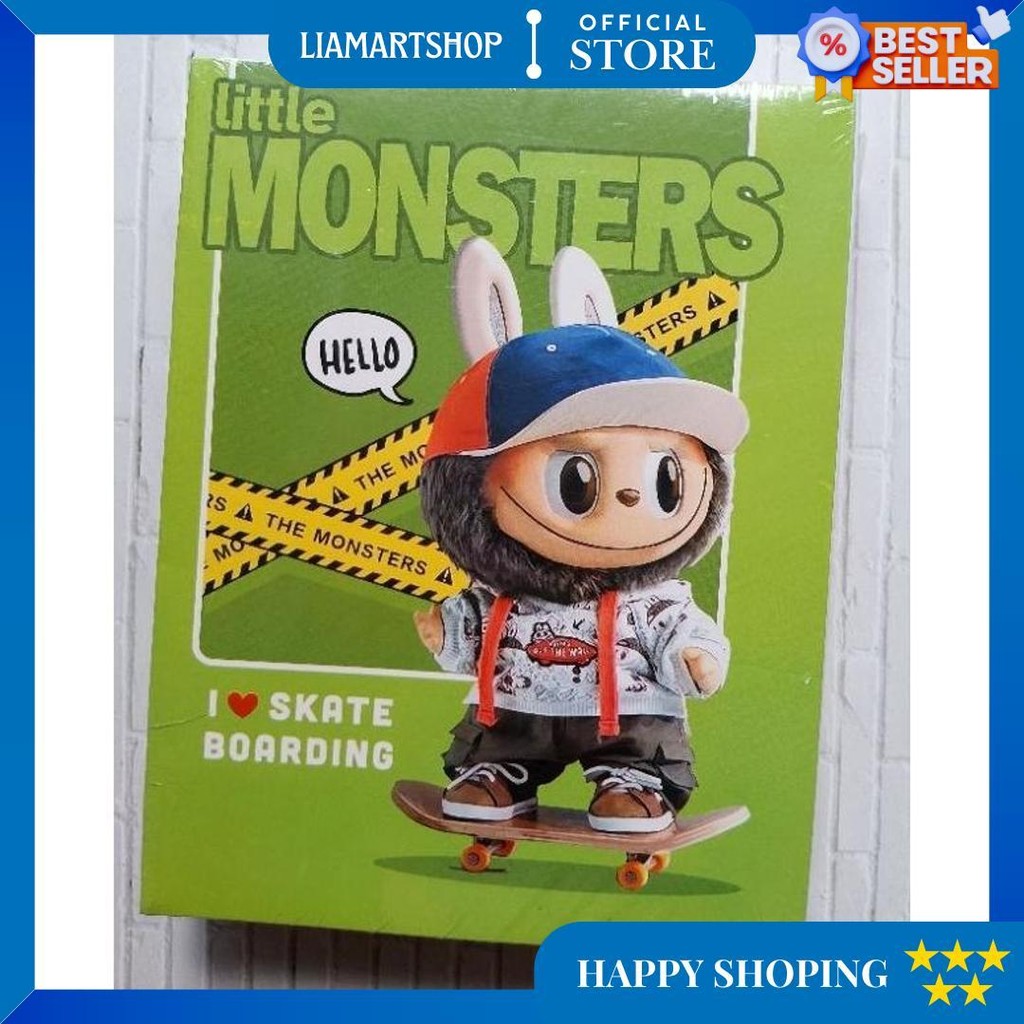 

(10Buku) Buku Tulis 38 Cover Labubu/Ukuran Buku Sidu D Cod