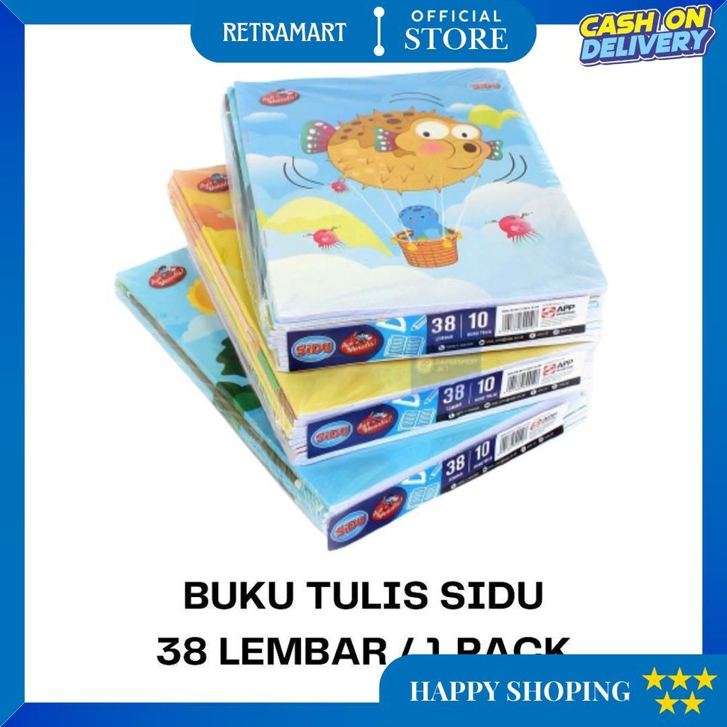 

Tbmo Buku Tulis Sidu Eb 38 Lbr / Buku Tulis Sinar Dunia 38 Lembar 1 Pack Isi 10Pcs (Pp) D Sale