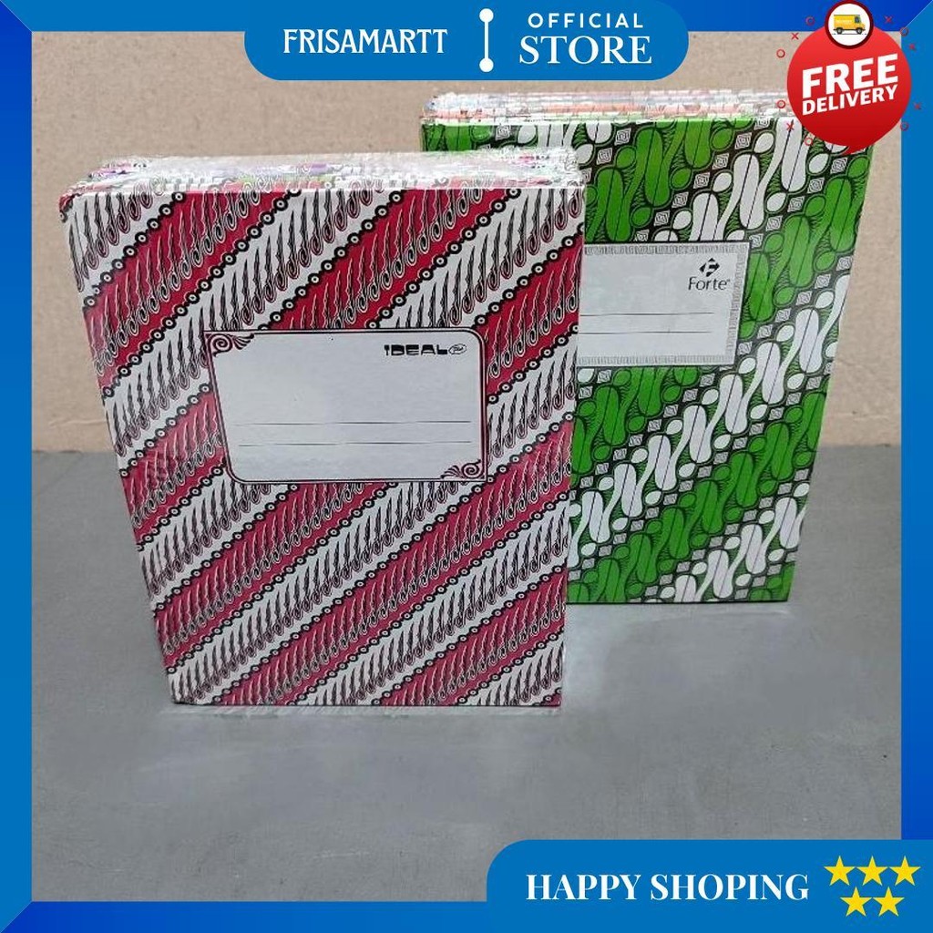 

1 Pak Buku Tulis Kwarto 100 Lembar & 80 Lembar Isi 5 Pcs D Terlaris