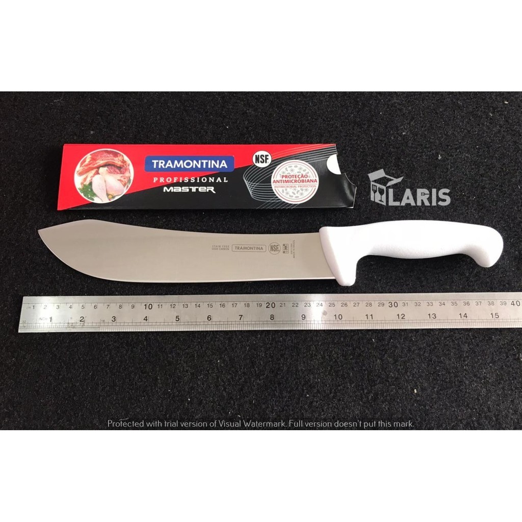 ORI Brazil Pisau Butcher Bullnose Sembelih 10 Inch Tramontina