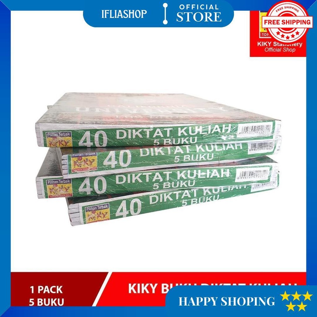 

Kiky Buku Diktat Kuliah 40 Lembar Uk. 21 X 28 Cm D Sale