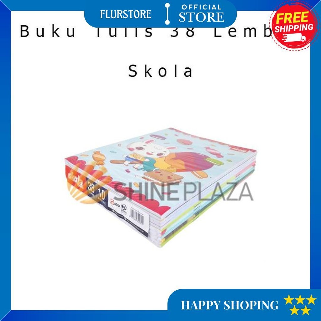 

[Pack] Buku Tulis Skola 38 Lembar 1 Pak Isi 10 Buku By Sidu Sinar Dunia D Sale