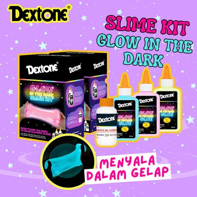 

Lem Slime Kit Glow In The Dark Dextone Co
