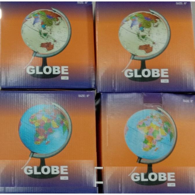 WORLD EARTH GLOBE / GLOBE PETA DUNIA / ATLAS PETA DUNIA GLOBE LA