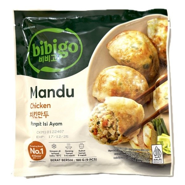 CJ BIBIGO MANDU CHICKEN 180 GR