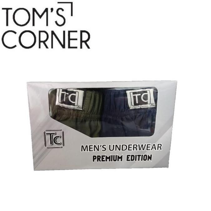 Diskon ISI 2 Celana boxer pria | celana dalam laki | tidur | jumbo big size