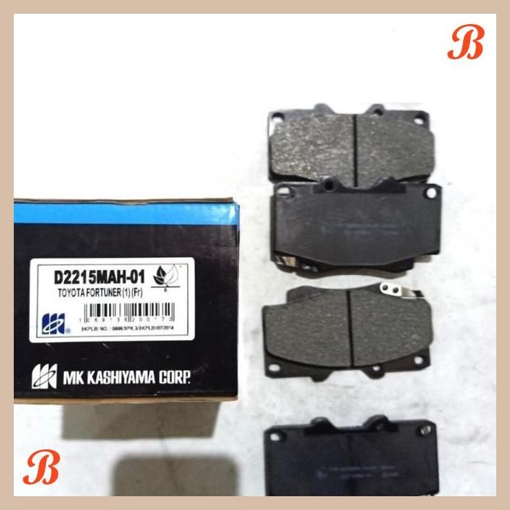 [SMM] MK KASHIYAMA KAMPAS REM DEPAN BRAKEPAD D2215MAH TOYOTA FORTUNER