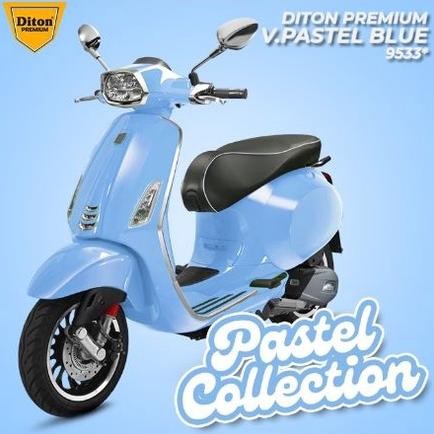 rwet-23 Paling Murah Pilok Diton Premium V.Pastel Blue 9533 400ml Warna Biru Pastel Biru Vespa Cat S