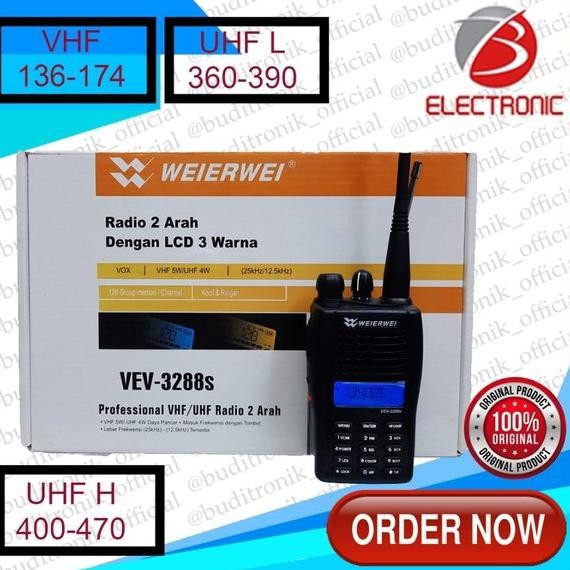 ready Radio HT Handy Talky Weierwei 3288 S