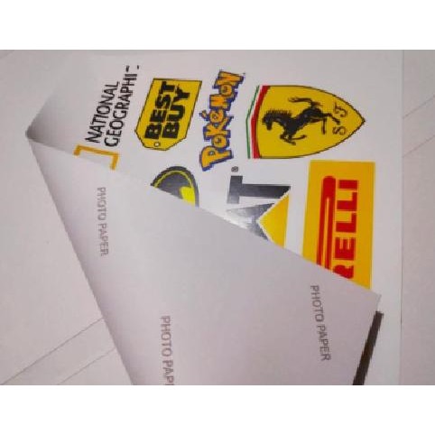 

Kertas Stiker - High Glossy Sticker Paper Inknesia A4 murah