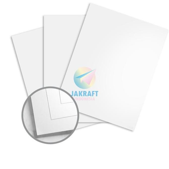 

(100 Lembar) Kertas Art Paper Carton Karton A4 150 Gsm Gram IDEO Putih White 2 Sisi Glossy murah