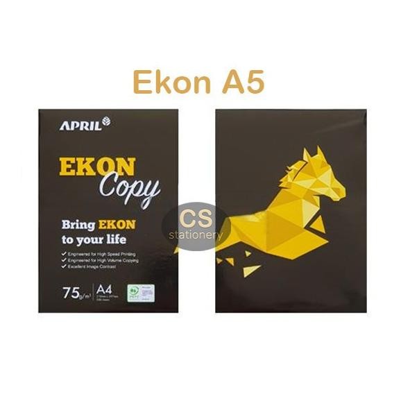 

Kertas HVS A5 75gr Ekon 1 karton khusus gosend murah