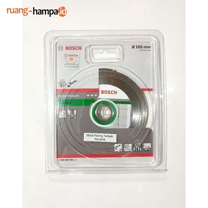 Baru Mata Pisau Gerinda Bosch Ori Hijau  4" Potong Keramik Granit / Mata Gerinda Bosch