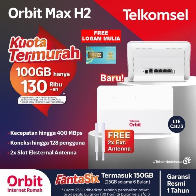 MODEM MIFI WIRELESS ROUTER HUAWEI B818 ORBIT MAX SPEED 4G LTE B818-263
