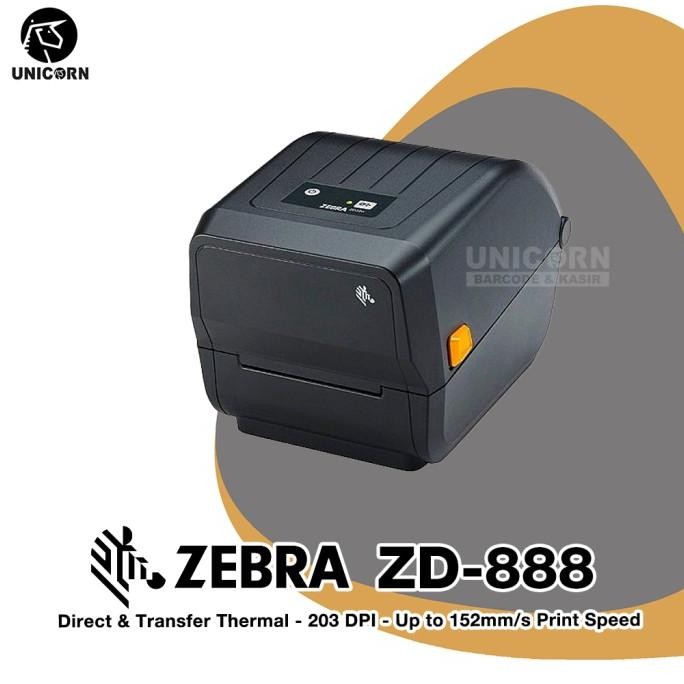 Printer Barcode Label Zebra ZD888 / ZD888T / ZD 888